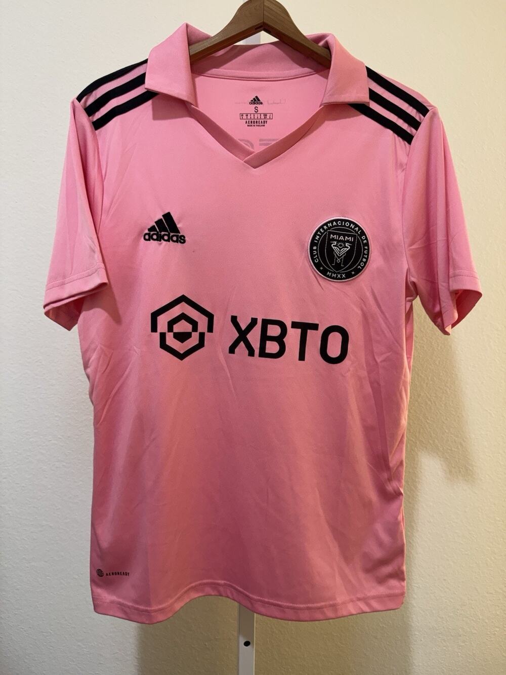 Adidas Inter Miami CF Messi Home League Patch Jersey Men’s S
